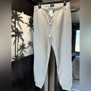 J. Crew Authentic Fleece Heather Gray Joggers